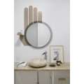 Комплект 4: Полиця HOLD 800, Вішак HOLD COAT SMALL, Дзеркало PALM 5004
